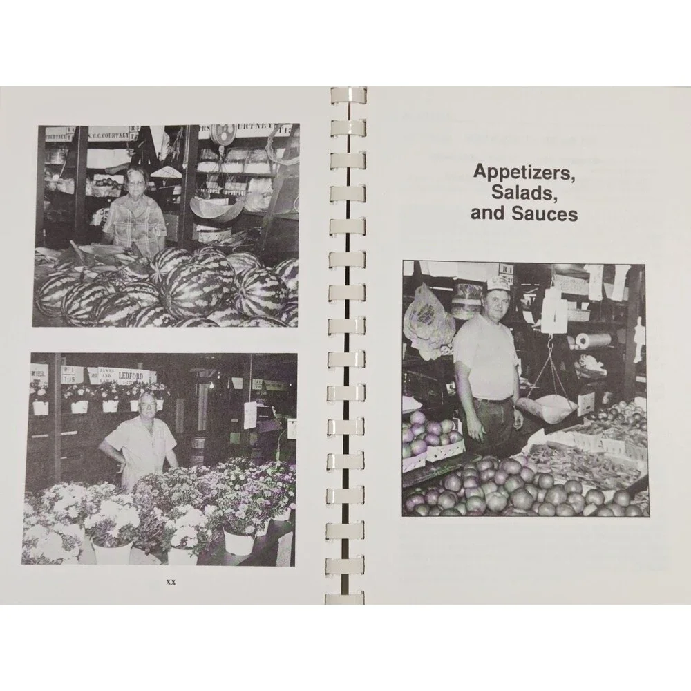 1993 Montgomery Curb Market Association Cookbook Recipes Alabama Southern Local